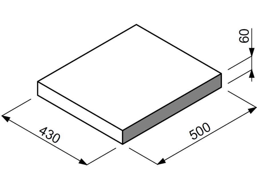Zdjęcie: Daszek ogrodzenia Gorc Atol CPGAM43 onyx JONIEC