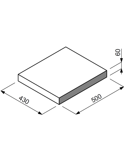 Zdjęcie: Daszek ogrodzenia Gorc Atol CPGAM43 onyx JONIEC