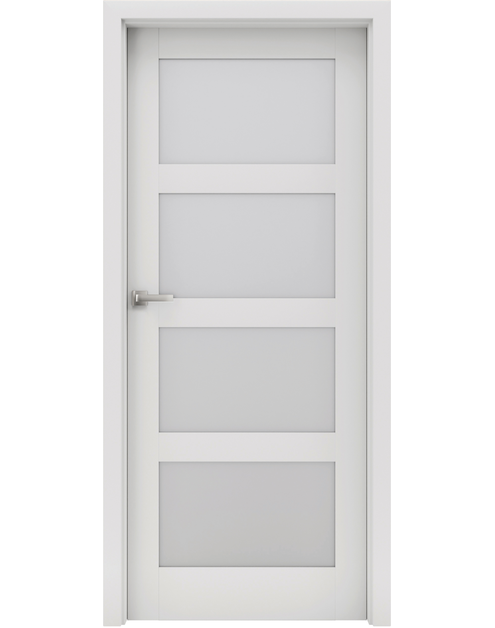 Zdjęcie: Drzwi wewnętrzne Bianco Fiori 3 modułowe INVADO