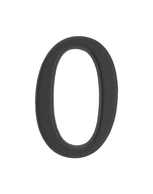 Zdjęcie: Cyfra 0 znal grafit 50 mm METRO