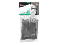 Zdjęcie: Taśma kablowa 2,5 x 100 mm Grey 100 sztuk - karta BRADAS