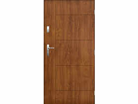 Drzwi zewnętrzne detroit złoty dąb 90p kpl PANTOR