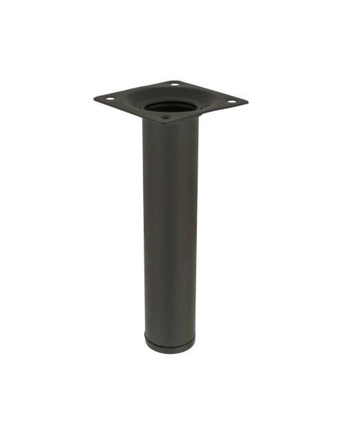 Zdjęcie: Noga meblowa okrągła 15 cm czarna METRO