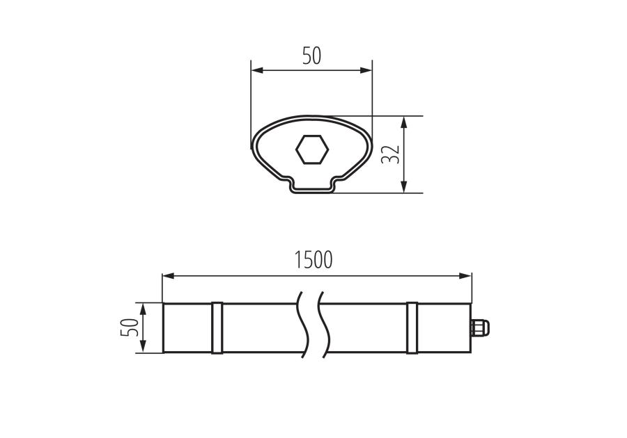 Zdjęcie: Oprawa LED KB Trils 45 W-NW-W KINGBERRY