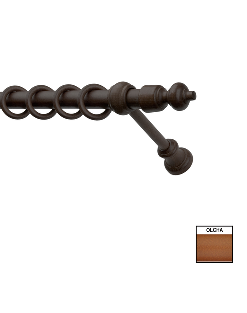 Zdjęcie: Karnisz pojedynczy Hermes 380 cm olcha KARWEL