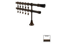 Zdjęcie: Karnisz podwójny Victoria fi 19 mm - 480 cm bronze taza KARWEL