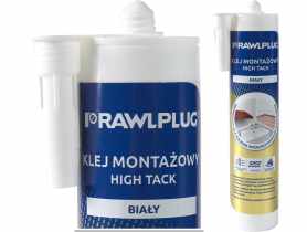Klej uszczelniacz hybrydowy z szybkim chwytem początkowym R-SL-FIX-HIGH biały 290 ml RAWLPLUG