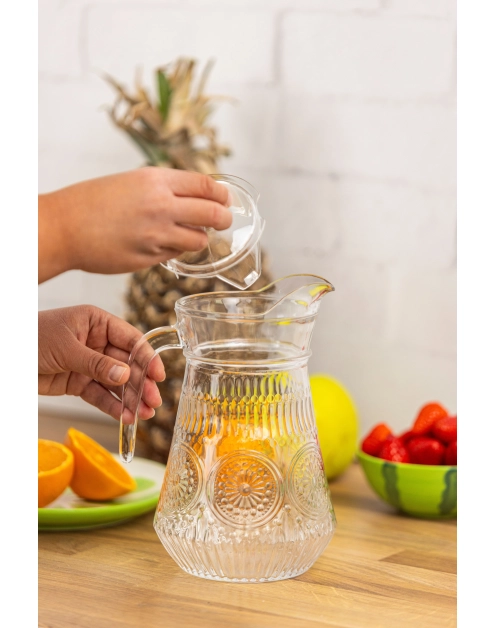 Zdjęcie: Dzbanek do zimnych napojów Daisy z pokrywką 1200 ml ALTOM DESIGN