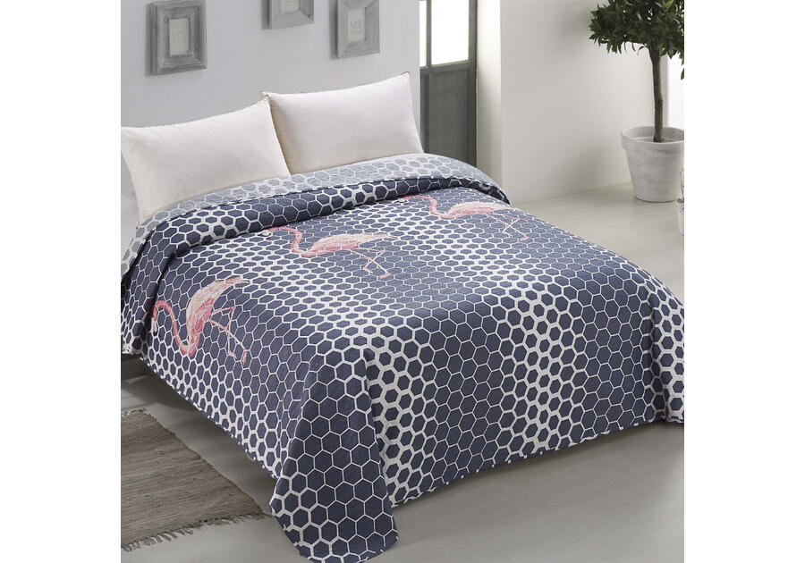 Zdjęcie: Narzuta Flamingo 240x260 cm AMELIA HOME