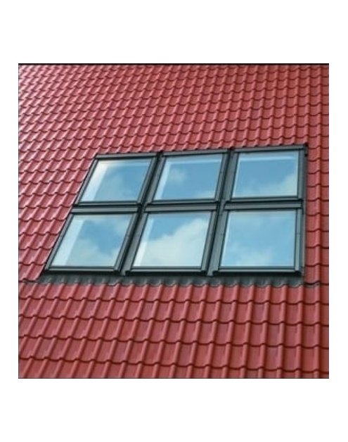 Zdjęcie: Kołnierz kombi EKB MK08 0002F element środkowy VELUX