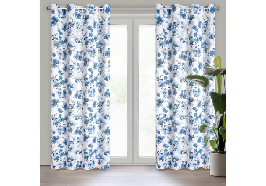 Zdjęcie: Zasłona gotowa Caren 140x250 cm biały EUROFIRANY