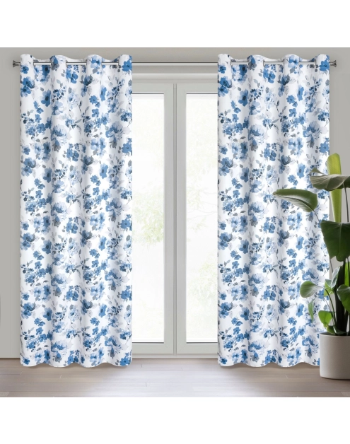 Zdjęcie: Zasłona gotowa Caren 140x250 cm biały EUROFIRANY