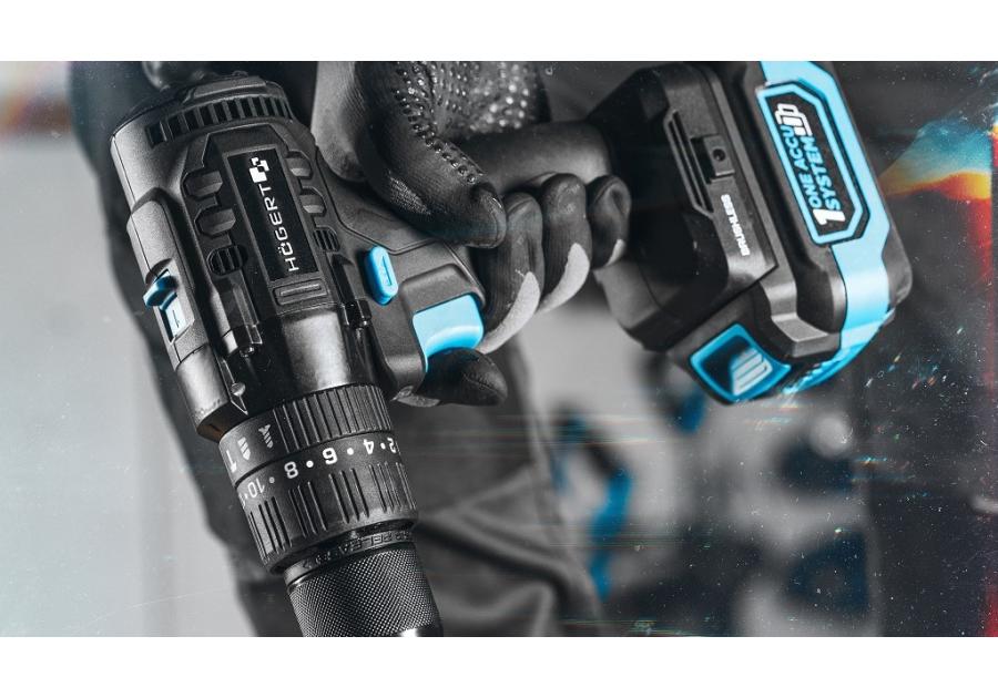 Zdjęcie: Wiertarko-wkrętarka udarowa 50 Nm HOGERT TECHNIK