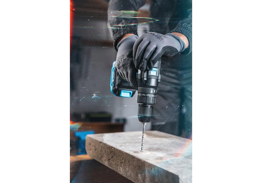 Zdjęcie: Wiertarko-wkrętarka udarowa 50 Nm HOGERT TECHNIK