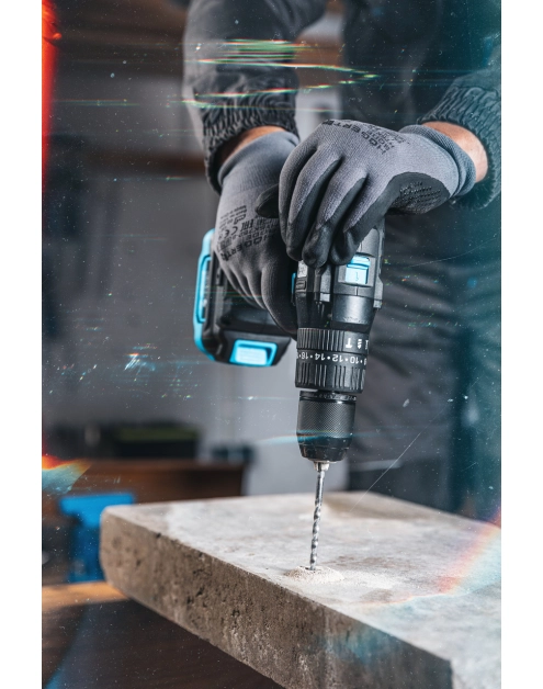 Zdjęcie: Wiertarko-wkrętarka udarowa 50 Nm HOGERT TECHNIK