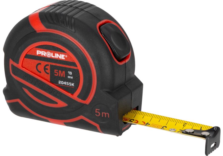 Zdjęcie: Miara zwijana 5m / 19mm karta PROLINE