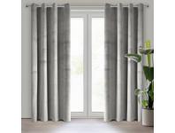 Zdjęcie: Zasłona gotowa Pierre 140x250 cm szary EUROFIRANY
