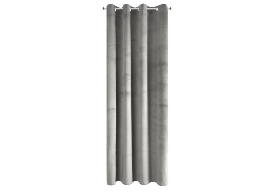 Zdjęcie: Zasłona gotowa Pierre 140x250 cm szary EUROFIRANY