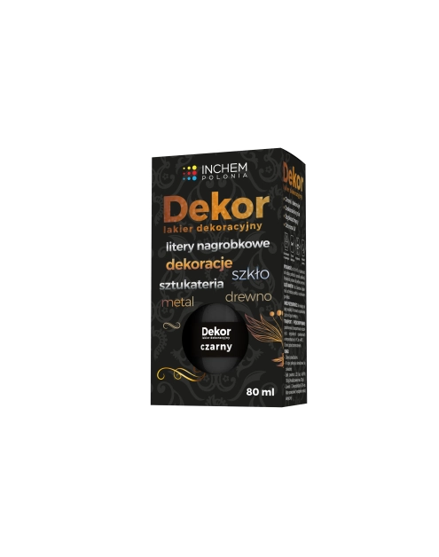 Zdjęcie: Dekor 80 ml czarny INCHEM POLONIA