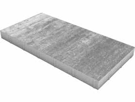 Płyta tarasowa Bosso Mezzo 4,5x30x60 cm inez płukany na białym cemencie POLBRUK