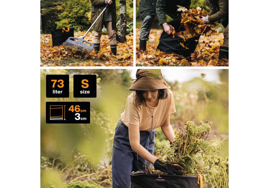 Zdjęcie: Kosz S 73 L Ergo Pop-up FISKARS