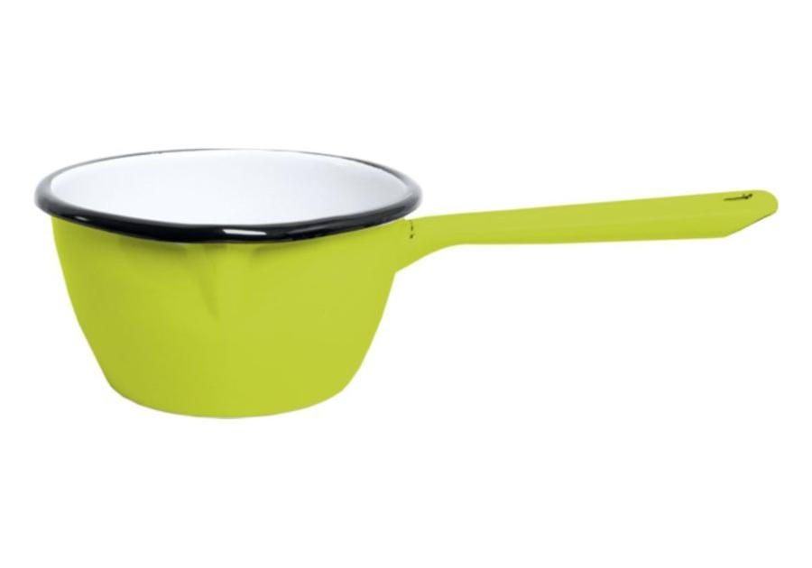 Zdjęcie: Rondel skośny zielony 16 cm - 0,9 L EMALIA