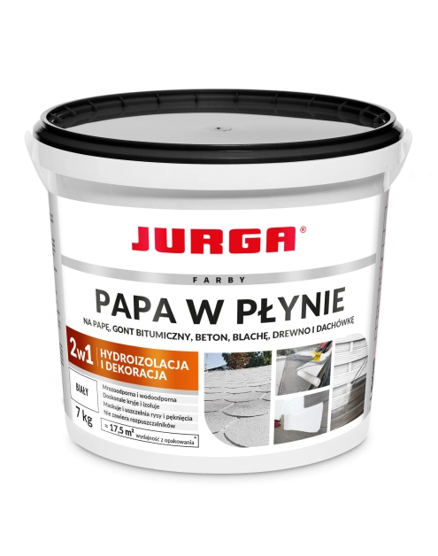 Zdjęcie: Papa w płynie, biały 7 kg JURGA