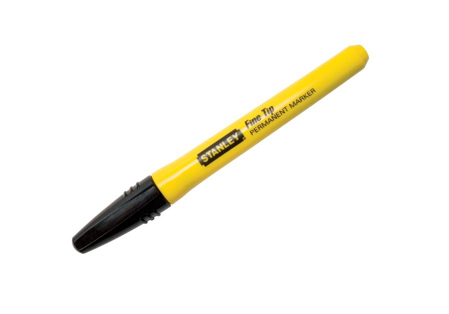 Zdjęcie: Marker czarny Fine Tip 2 szt. STANLEY