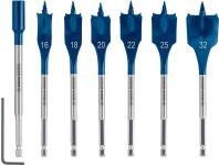 Zdjęcie: Zestaw wierteł płaskich Expert Self Cut Speed 7 sztuk BOSCH