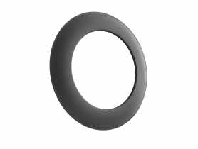 Rozeta czarna ROZ180-CZ ML SPK DARCO