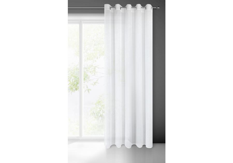 Zdjęcie: Firana gotowa Viola 140x250 cm biały EUROFIRANY