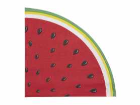 Komplet serwetek papierowych Tropicana składanych średnica 32 cm dekoracja arbuz ALTOM DESIGN