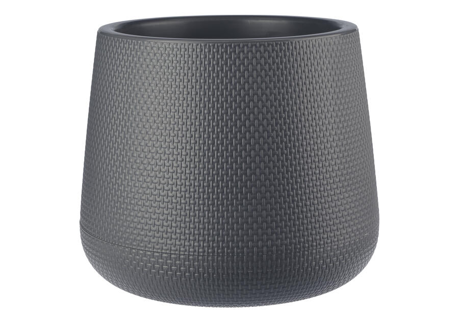 Zdjęcie: Doniczka Agate 23 cm szara VERDENIA