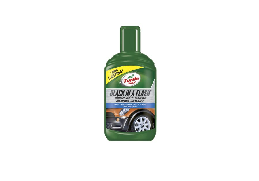 Zdjęcie: Preparat do renowacji plastików Black in a flash 300 ml TURTLE WAX