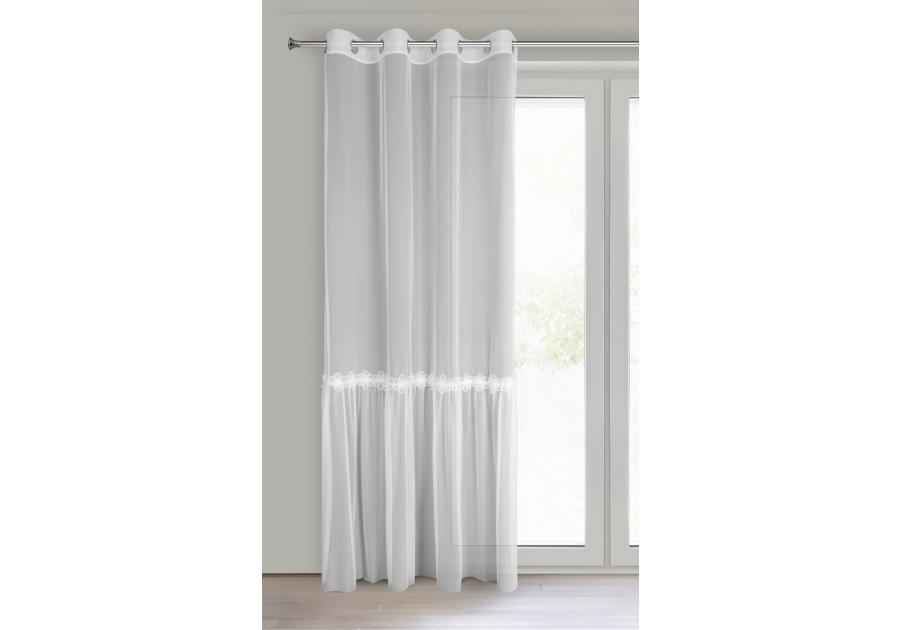 Zdjęcie: Firana gotowa Alison 140 x 250 cm biały EUROFIRANY