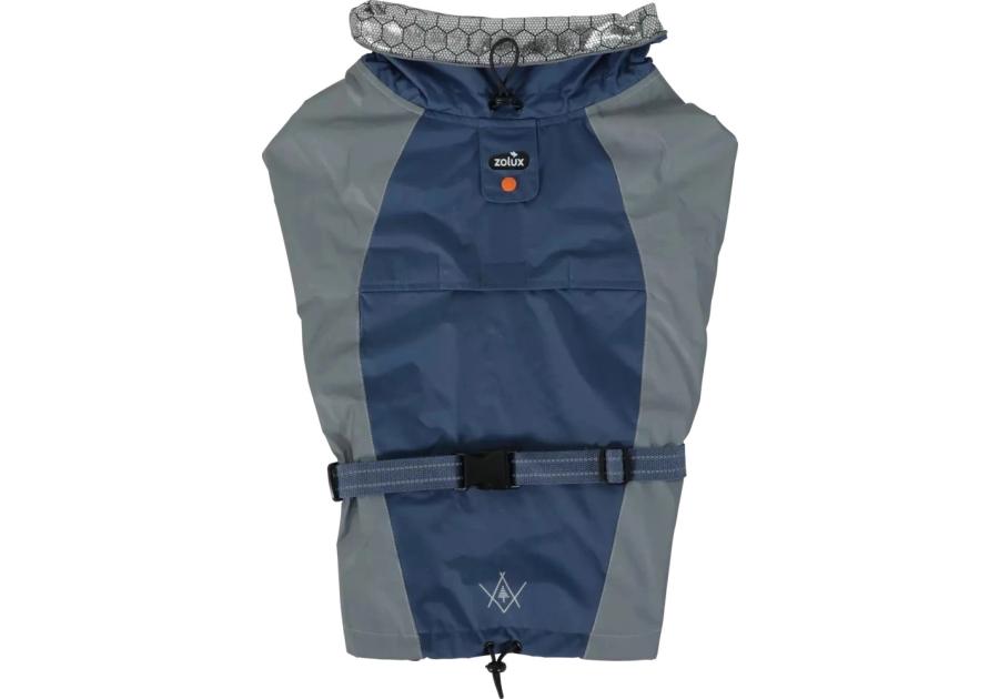 Zdjęcie: Kurtka przeciwwiatrowa dla psa Bivouak 55 cm niebieska ZOLUX