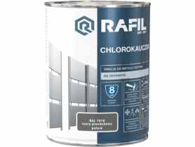Emalia chlorokauczukowa szary średni RAL7010 0,9 L RAFIL