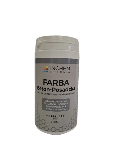 Zdjęcie: Farba Beton-Posadzka popielaty 800 ml INCHEM POLONIA