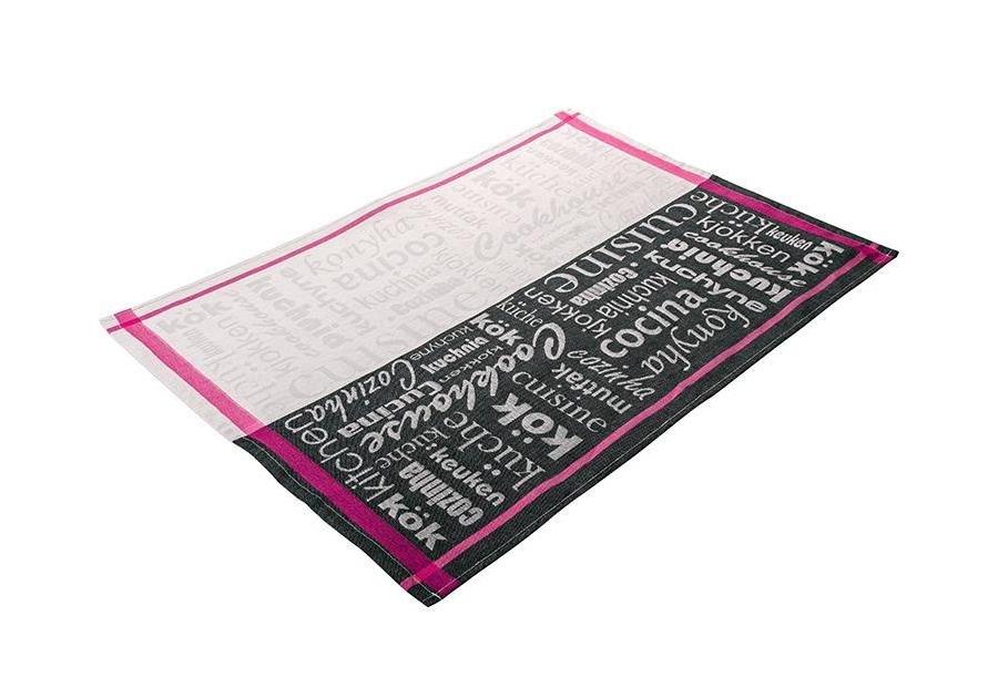 Zdjęcie: Ścierka Czapla 50x70 cm Kuchnia róż FLORENTYNA