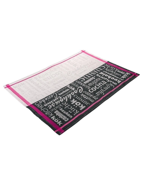 Zdjęcie: Ścierka Czapla 50x70 cm Kuchnia róż FLORENTYNA