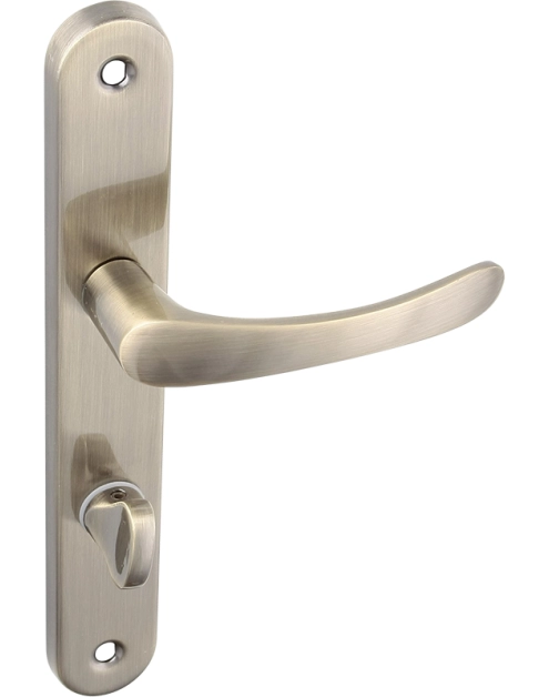 Zdjęcie: Klamka Keks na szyldzie długim WC KJE413A KUCHINOX