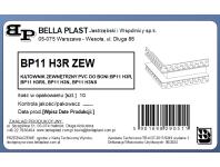 Zdjęcie: Kątownik zewnętrzy BP11 H3R ZEW biały BELLA PLAST