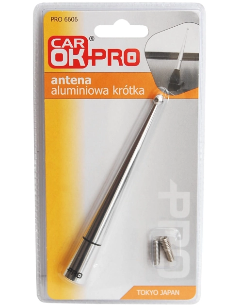Zdjęcie: Antena krótka alumininowa CAR OK