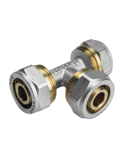 Zdjęcie: Trójnik skręcany PEX 20x20x20 mm TYCNER