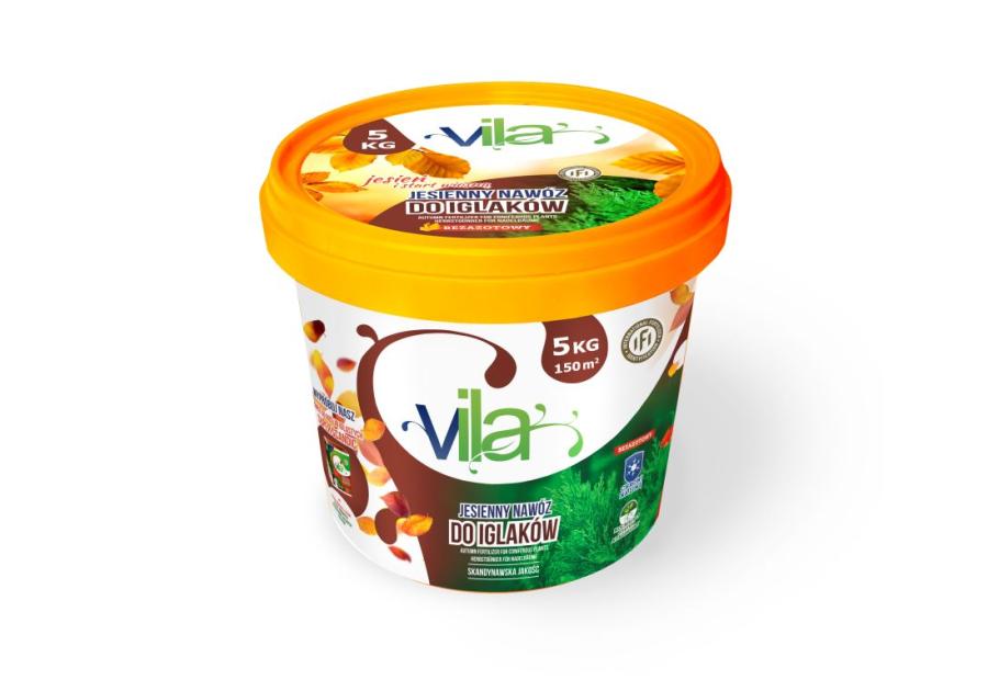 Zdjęcie: Nawóz jesienny do iglaków 5 kg wiaderko VILA
