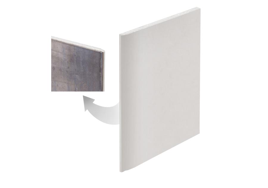 Zdjęcie: Płyta z powłoką ołowianą 1,5 mm 625x2000x12,5 mm KNAUF