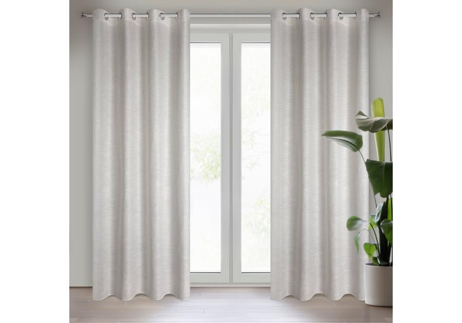 Zdjęcie: Zasłona gotowa Anita 140x250 cm naturalny EUROFIRANY