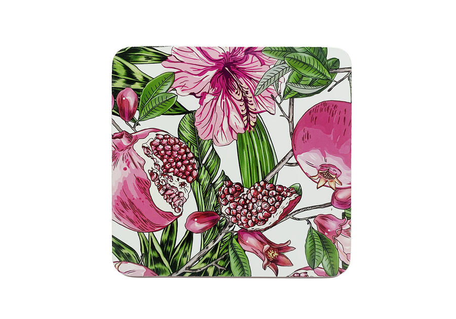 Zdjęcie: Zestaw 4 podstawek Hibiskus 10x10 cm ALTOMDESIGN