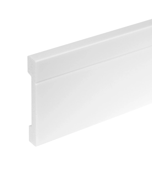Zdjęcie: Listwa przypodłogoa 109,9x15,8 mm - 2,44 m biała CEZAR