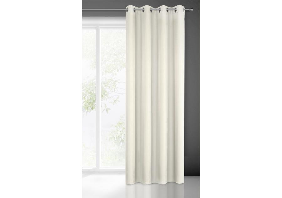 Zdjęcie: Zasłona gotowa Rita 140x250 cm kremowy EUROFIRANY